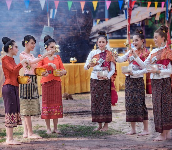 Laos festival de Songkran