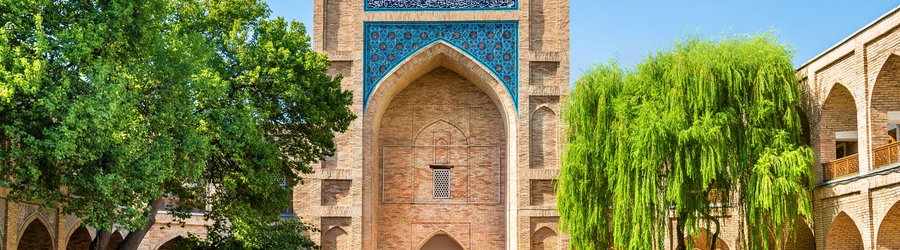 Madrasa médievale en Ouzbékistan
