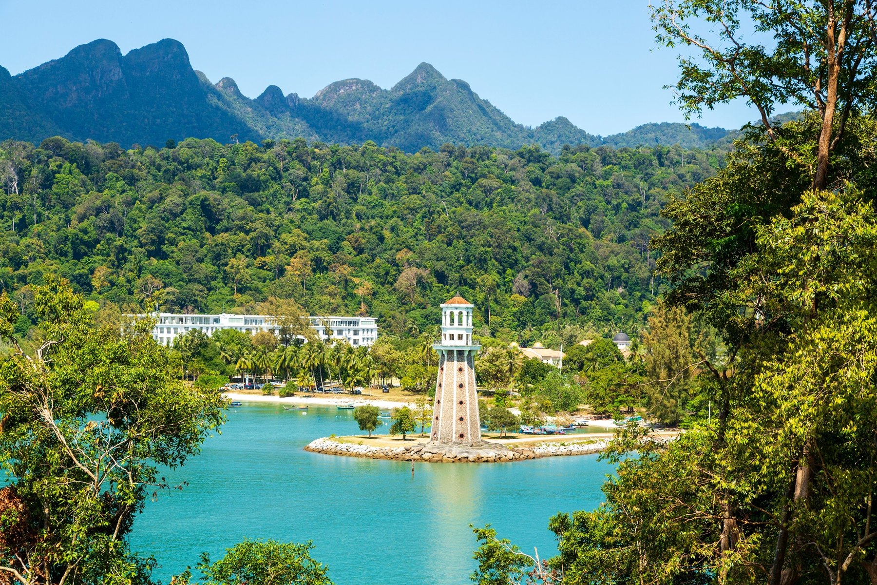 Phare à Langkawi en Malaisie