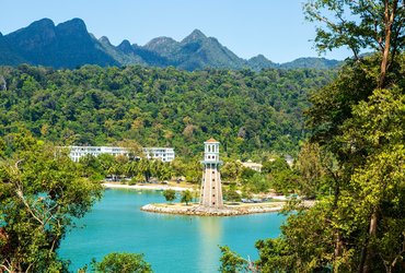 Phare à Langkawi en Malaisie