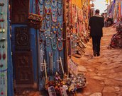 Bijoux a Aït Benhaddou au Maroc