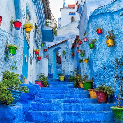 Chefchaouen au Maroc