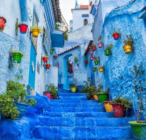 Chefchaouen au Maroc