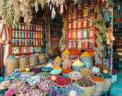 Epices a Marrakech au Maroc