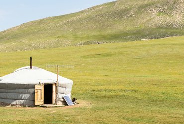 Yourte en Mongolie