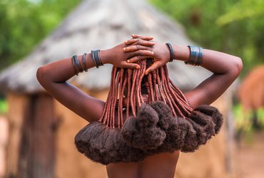 Namibie Nord Village himba peuple