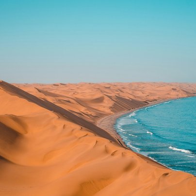 Sandwich Harbour en Namibie