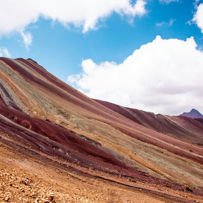Rainbow mountain au Perou