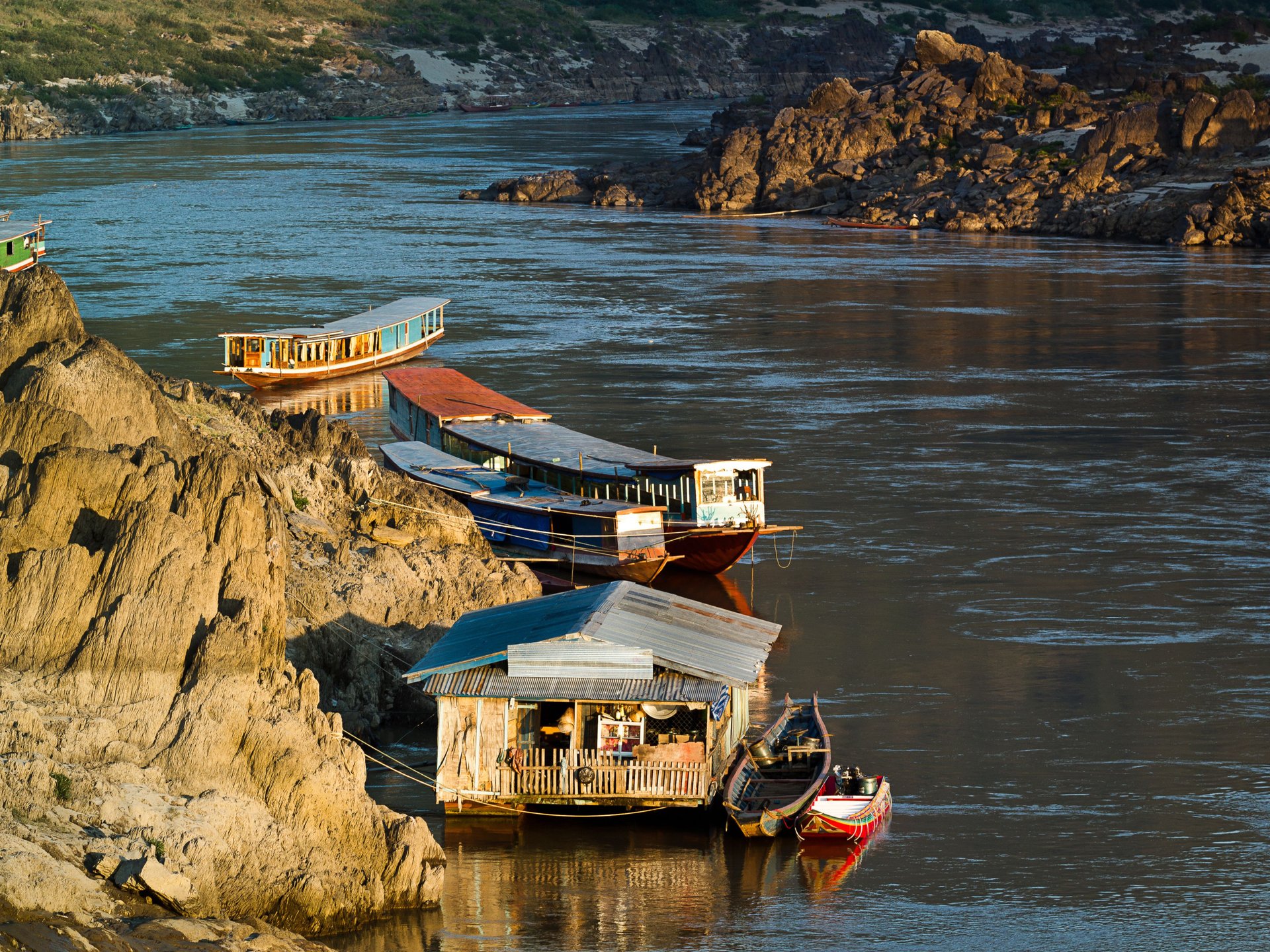 Pakbeng, Laos