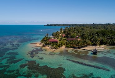 Panama Bocas del Toro vue aerienne