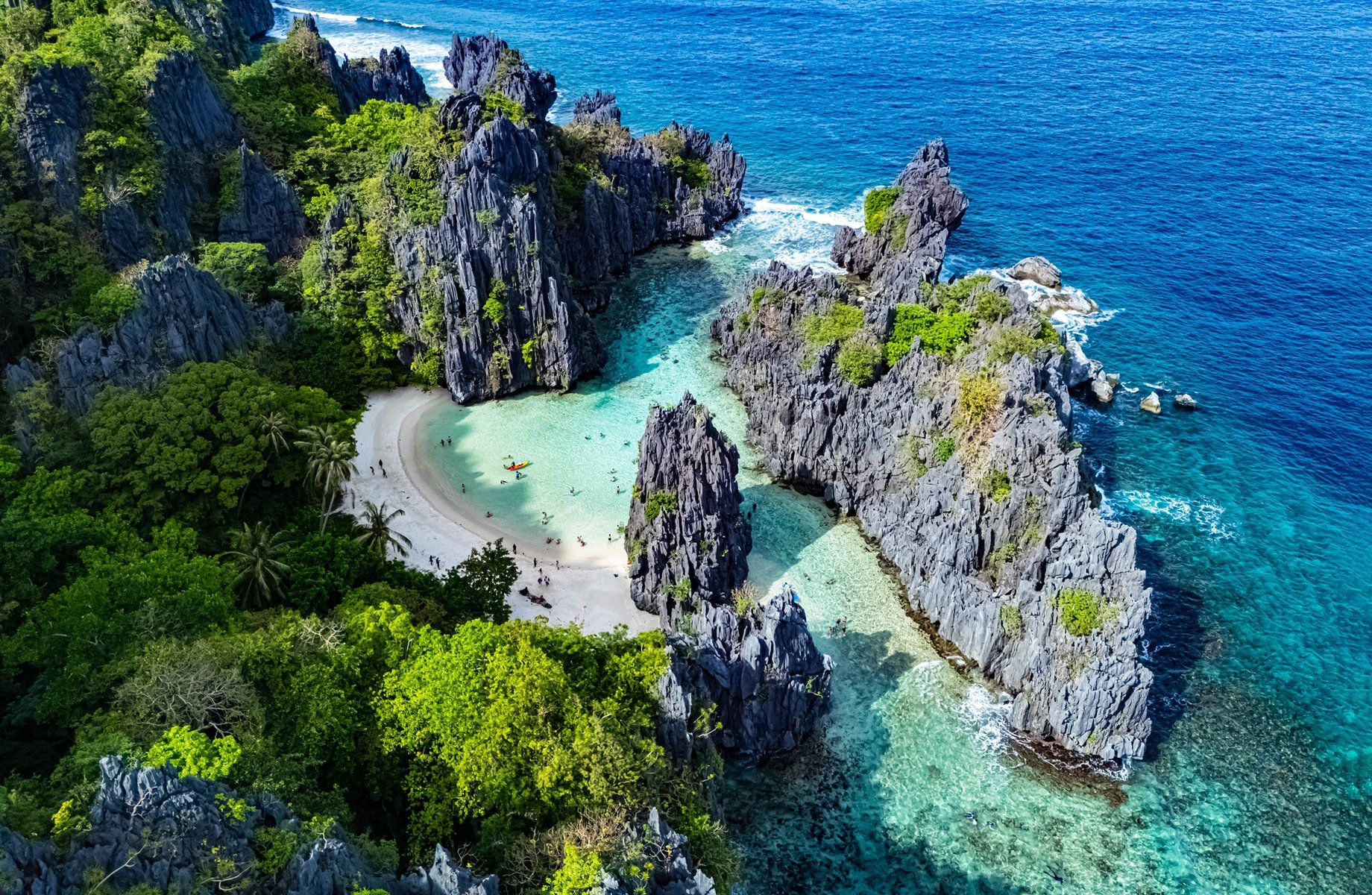 Palawan aux Philippines