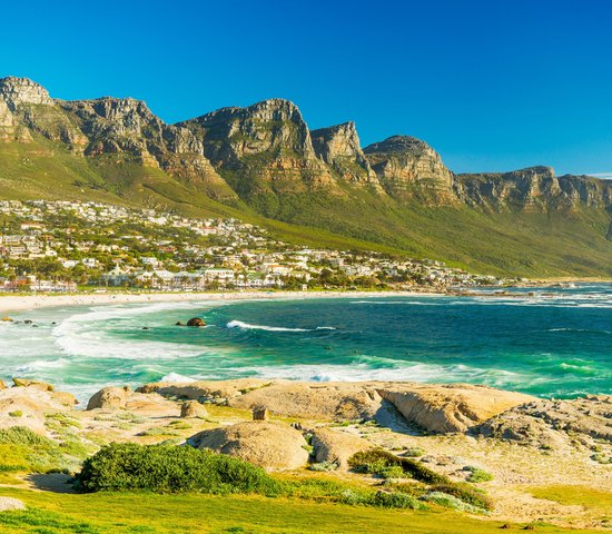 Plage de Camps Bay, Afrique du Sud
