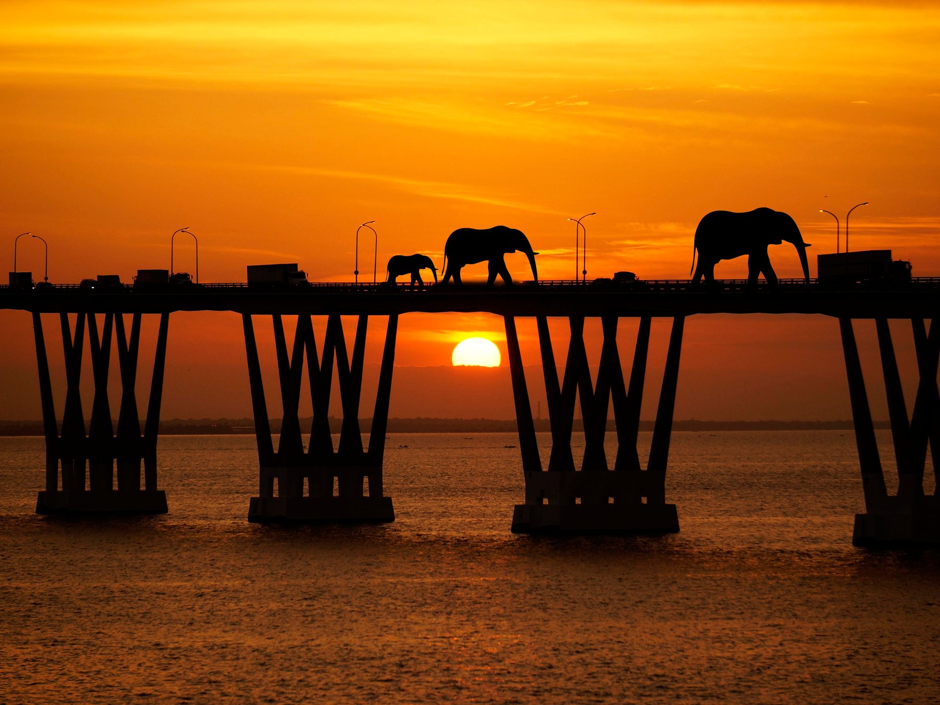 Pont lac de Maracaibo, Venezuela