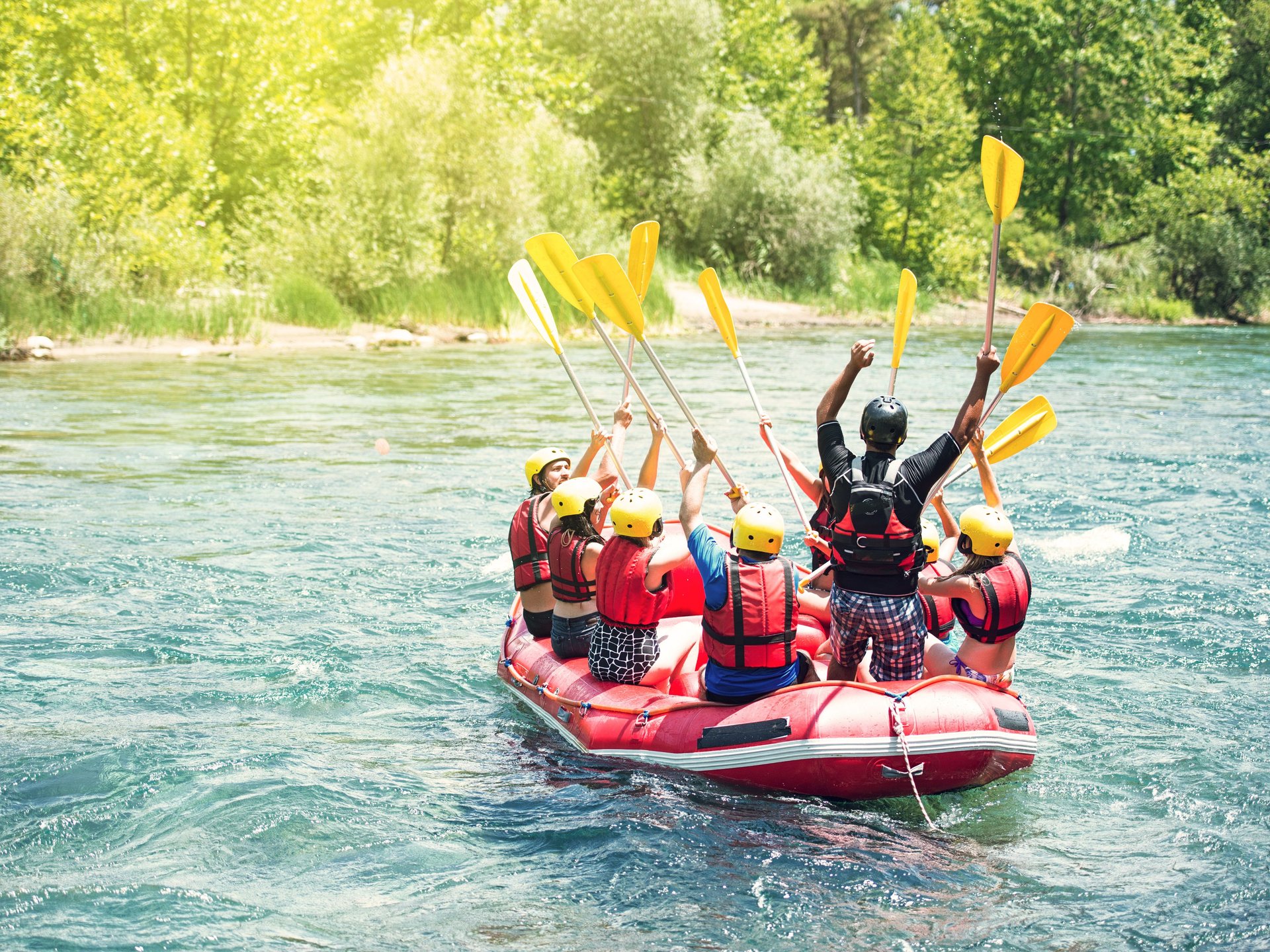 Rafting en Colombie