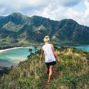 Randonnée à Hawaii, Etats Unis