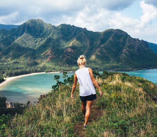 Randonnée à Hawaii, Etats Unis