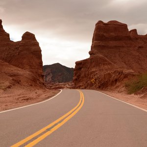 Route Salta, Cafayate, Argentine