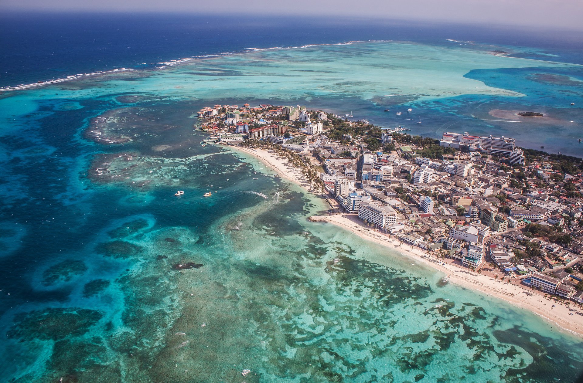 San Andres une île en Colombie,