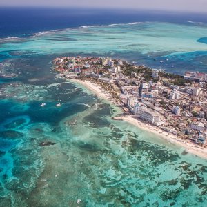 San Andres une île en Colombie,