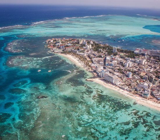 San Andres une île en Colombie,