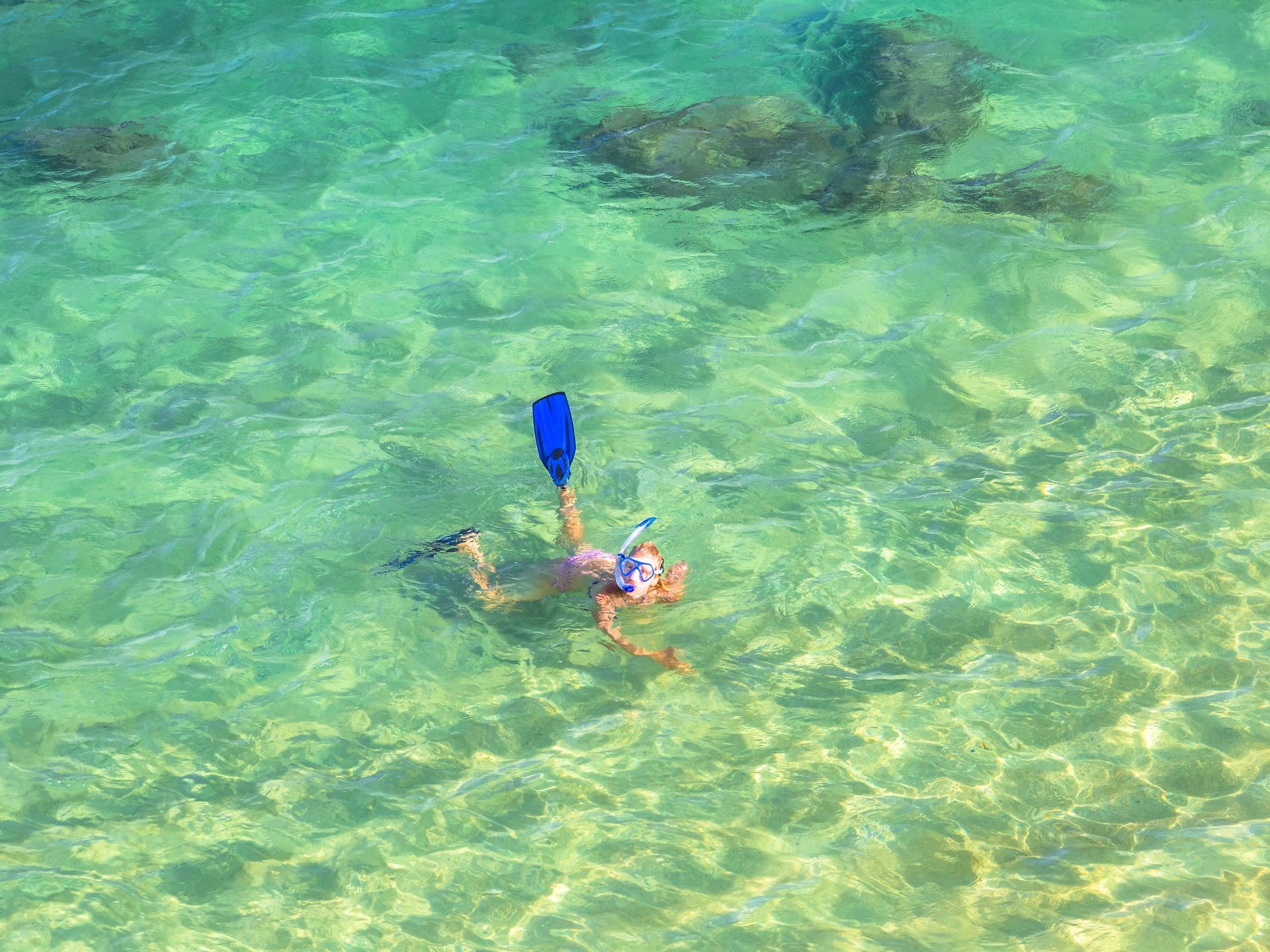 Snorkeling à Hawaii, Etats Unis