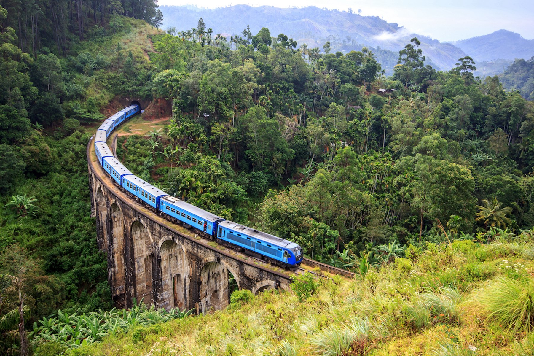 Train au Sri Lanka
