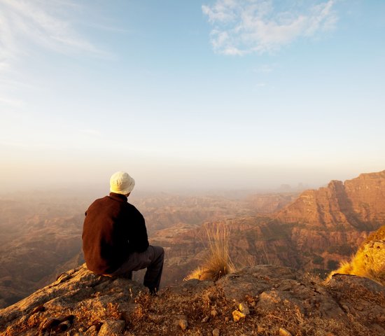 Trek dans les montagnes du Siminen, Ethiopie