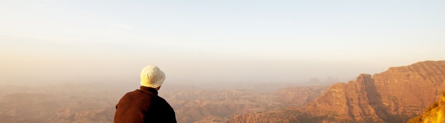 Trek dans les montagnes du Siminen, Ethiopie