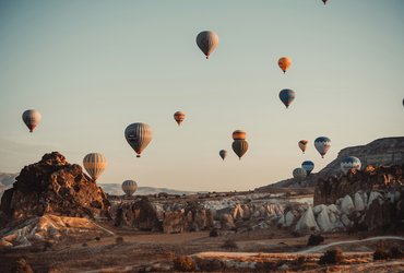 Ballon en Cappadoce en Turquie