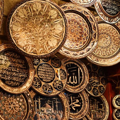 Grand bazar a Istanbul en Turquie