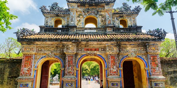 Vietnam Hué porte