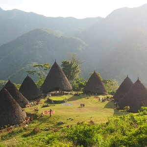 Village de Wae Rebo à Flores en Indonésie