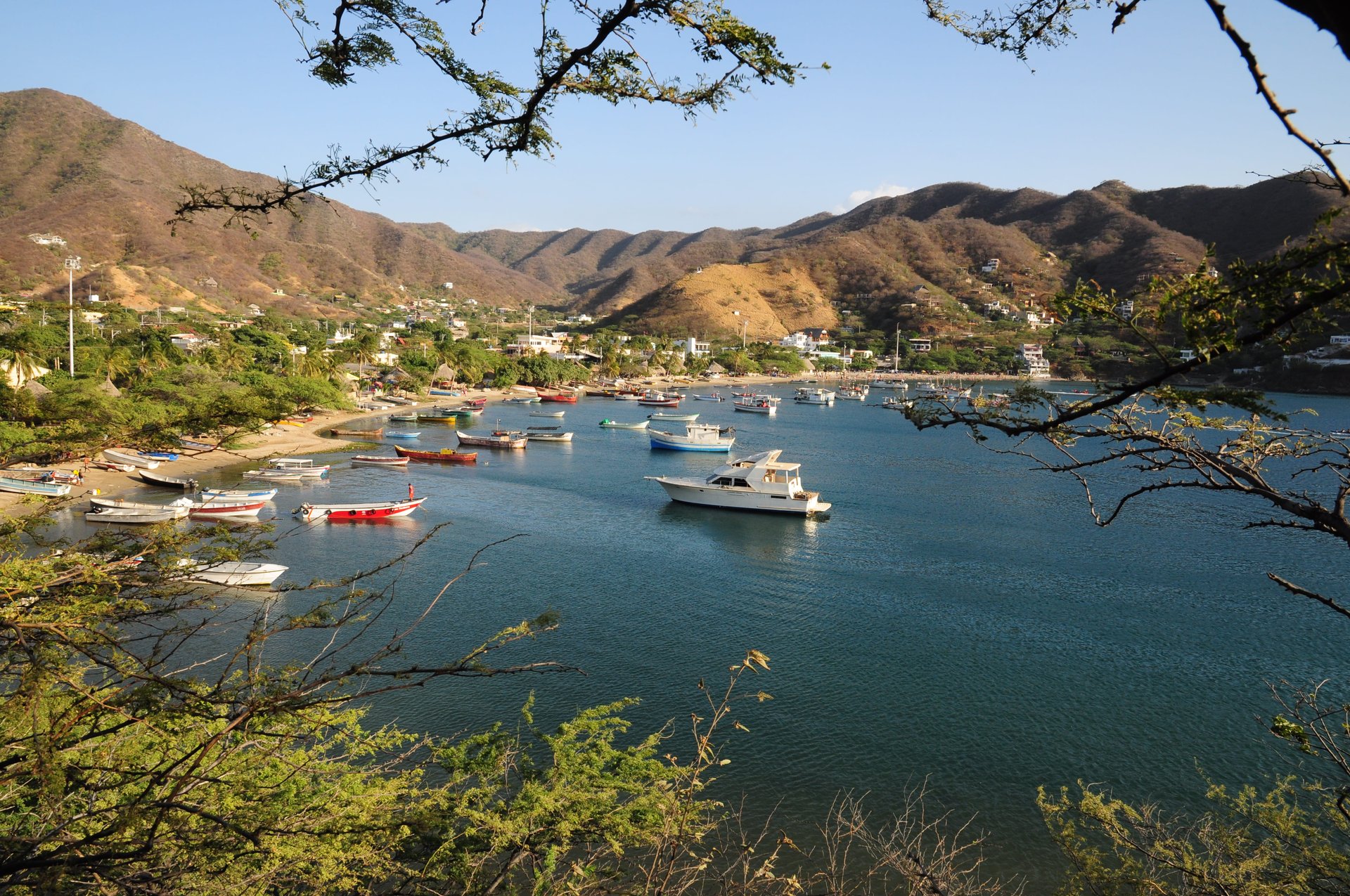 Ville de Taganga Colombie