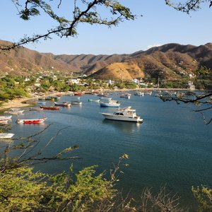 Ville de Taganga Colombie