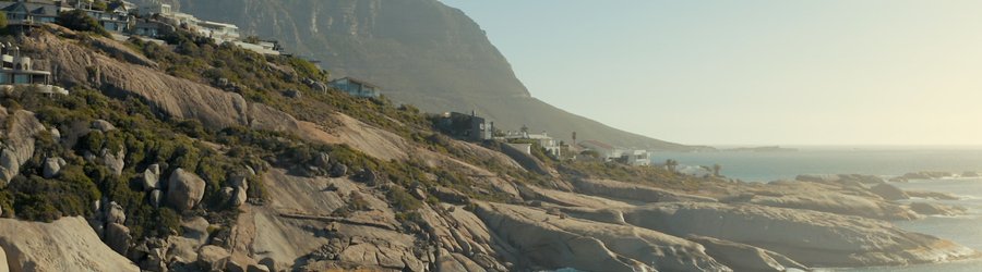 Vu aéerienne de Cap Town, Afrique du Sud