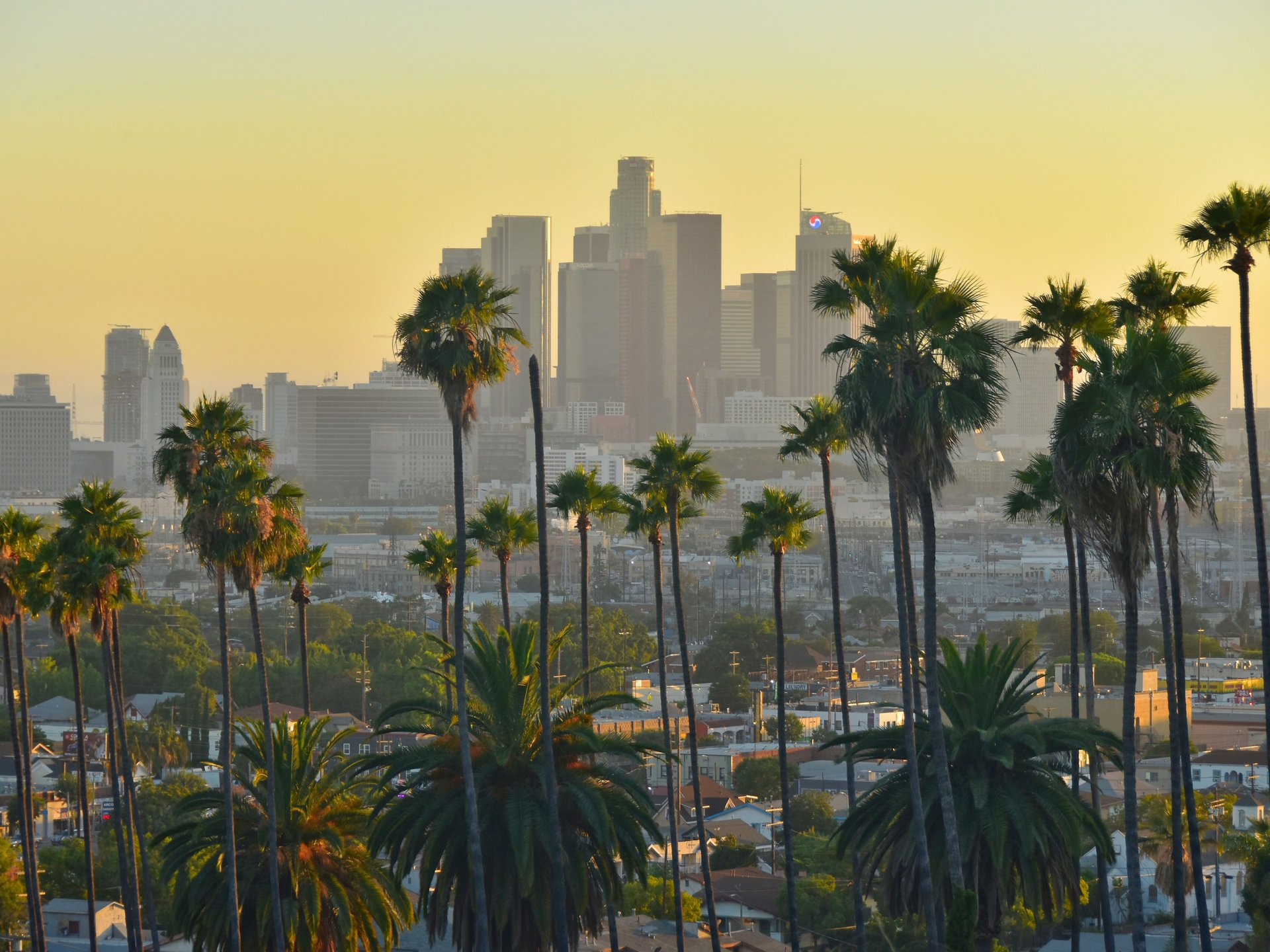 Vue aérienne Californie