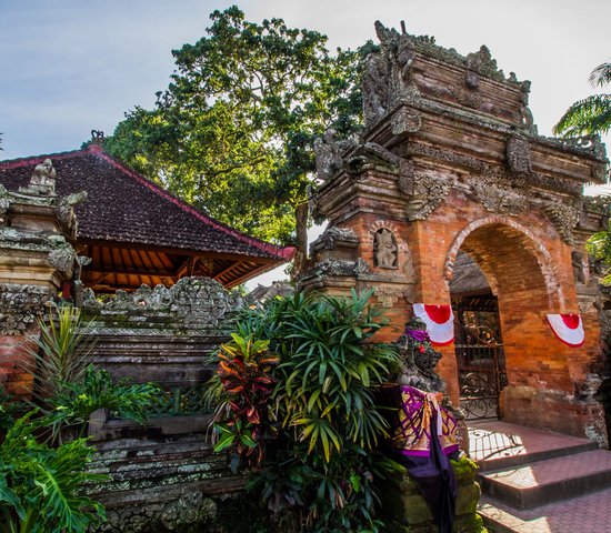 Ville de ubud, Indonesie