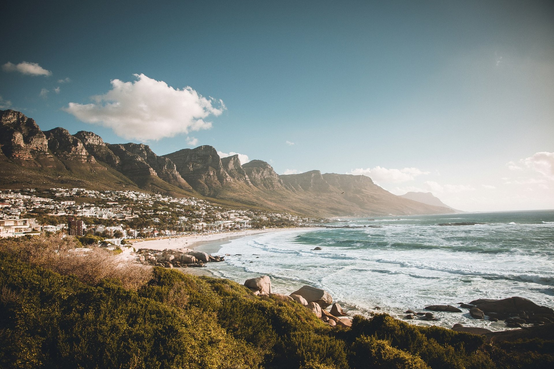 Plage de Camps Bay, Cape Town, Afrique du Sud