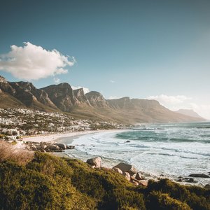 Plage de Camps Bay, Cape Town, Afrique du Sud