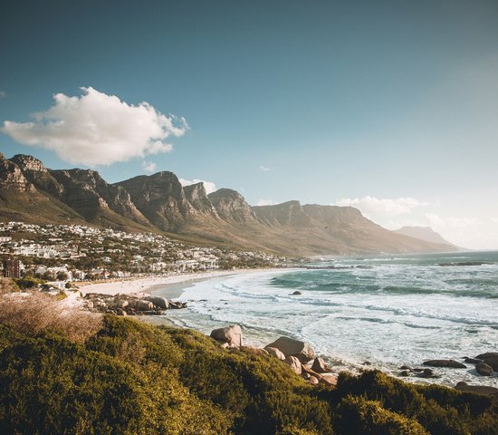 Plage de Camps Bay, Cape Town, Afrique du Sud