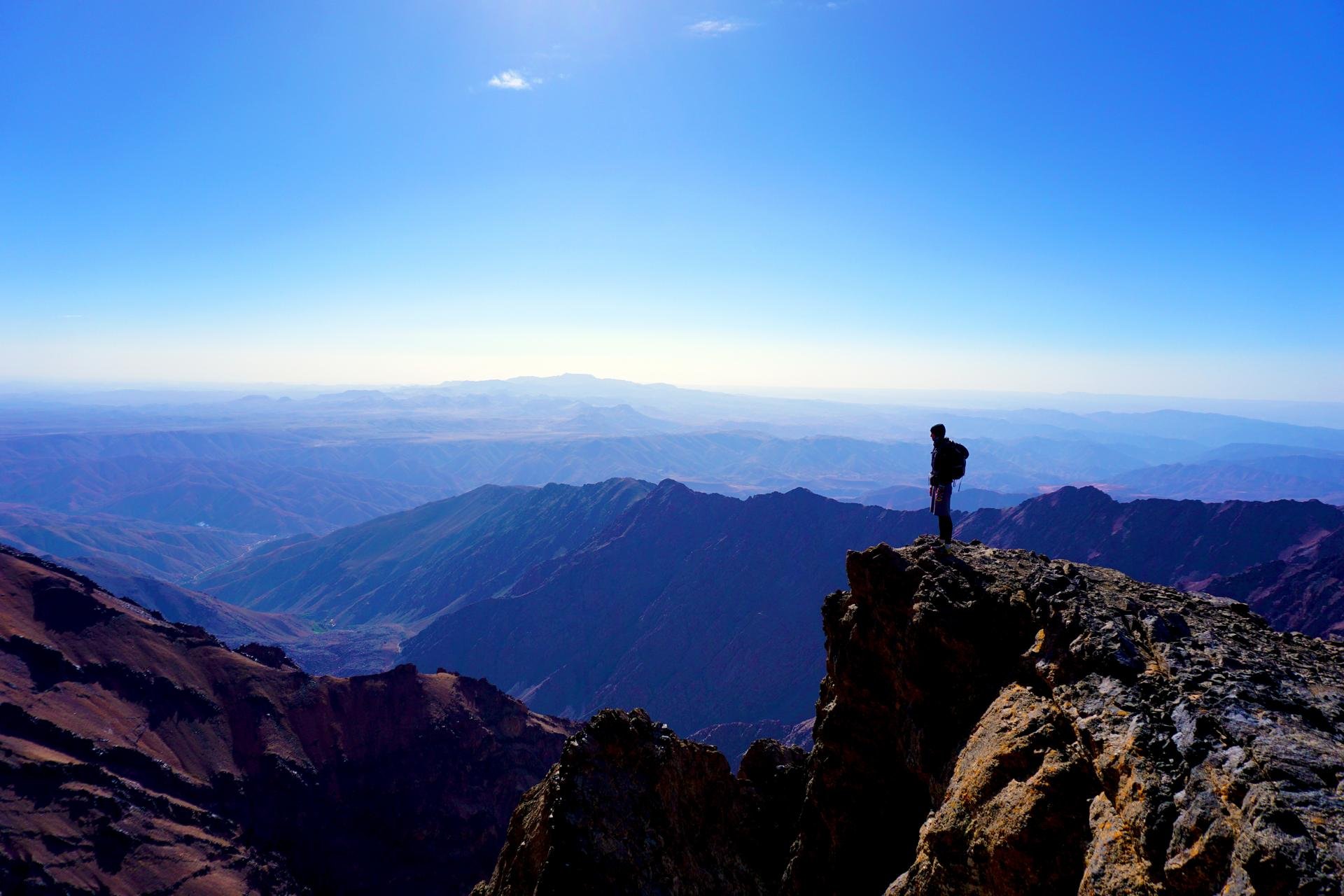 Ascension du mont Toubkal Maroc