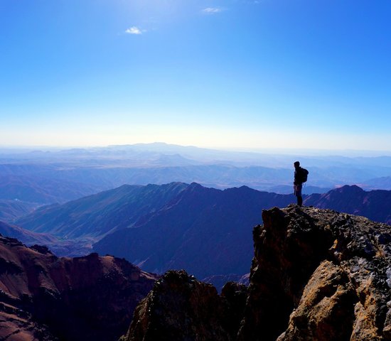 Ascension du mont Toubkal Maroc