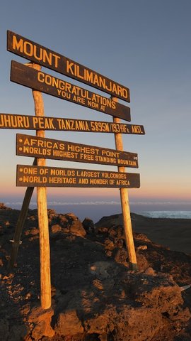 AVENTURE IMMERSION   sommet kilimandjaro tanzanie