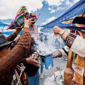 Festival feria de la Alasita à la Paz, Bolivie