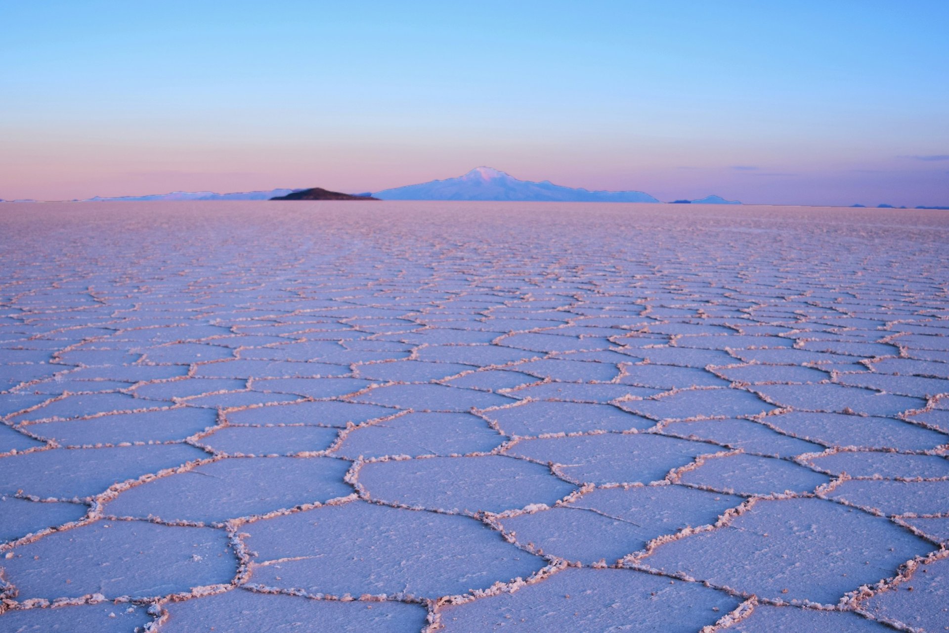 Désert de sel d'Uyuni, Bolivie