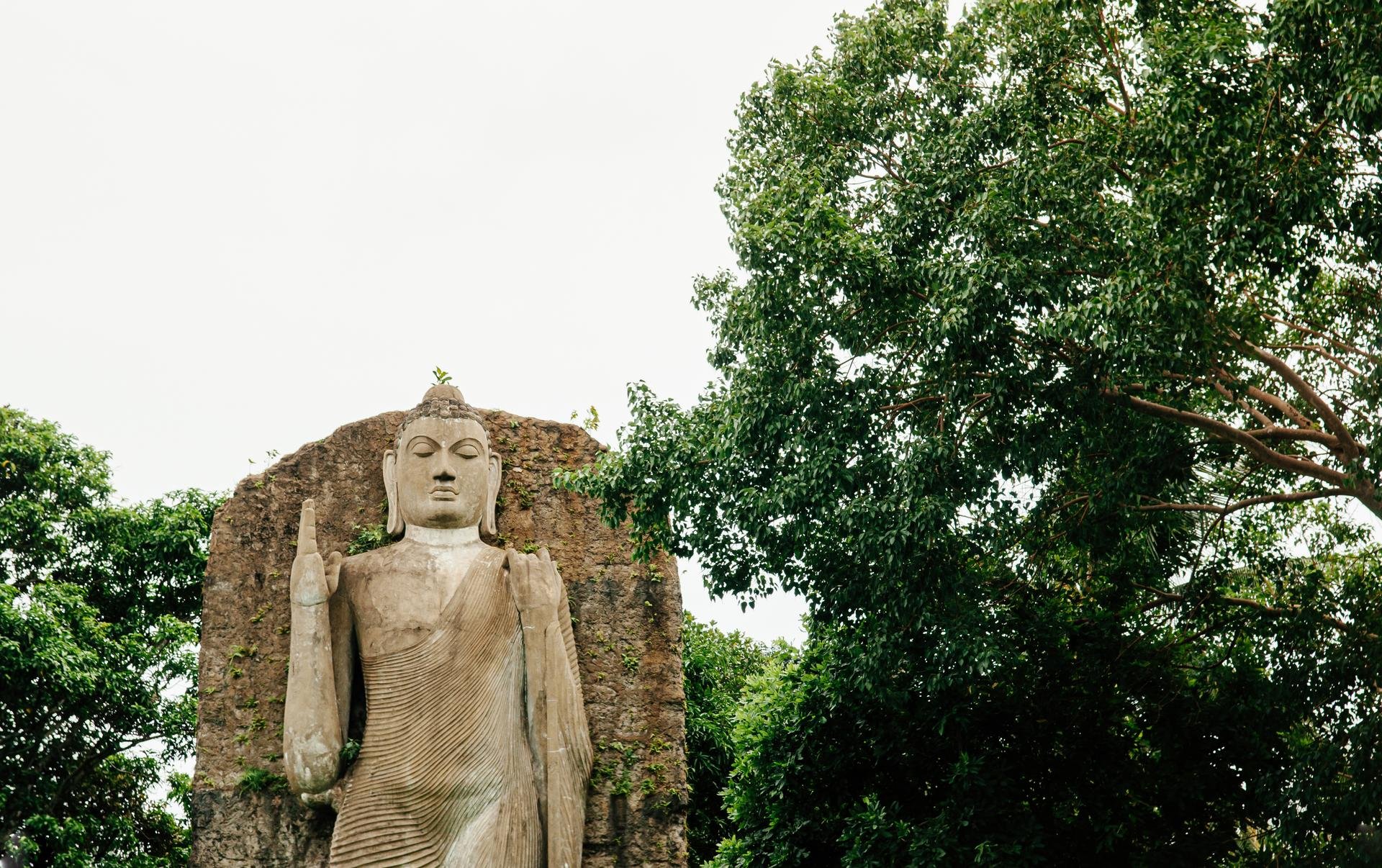 Bouddha géant d’Aukana   Sri Lanka