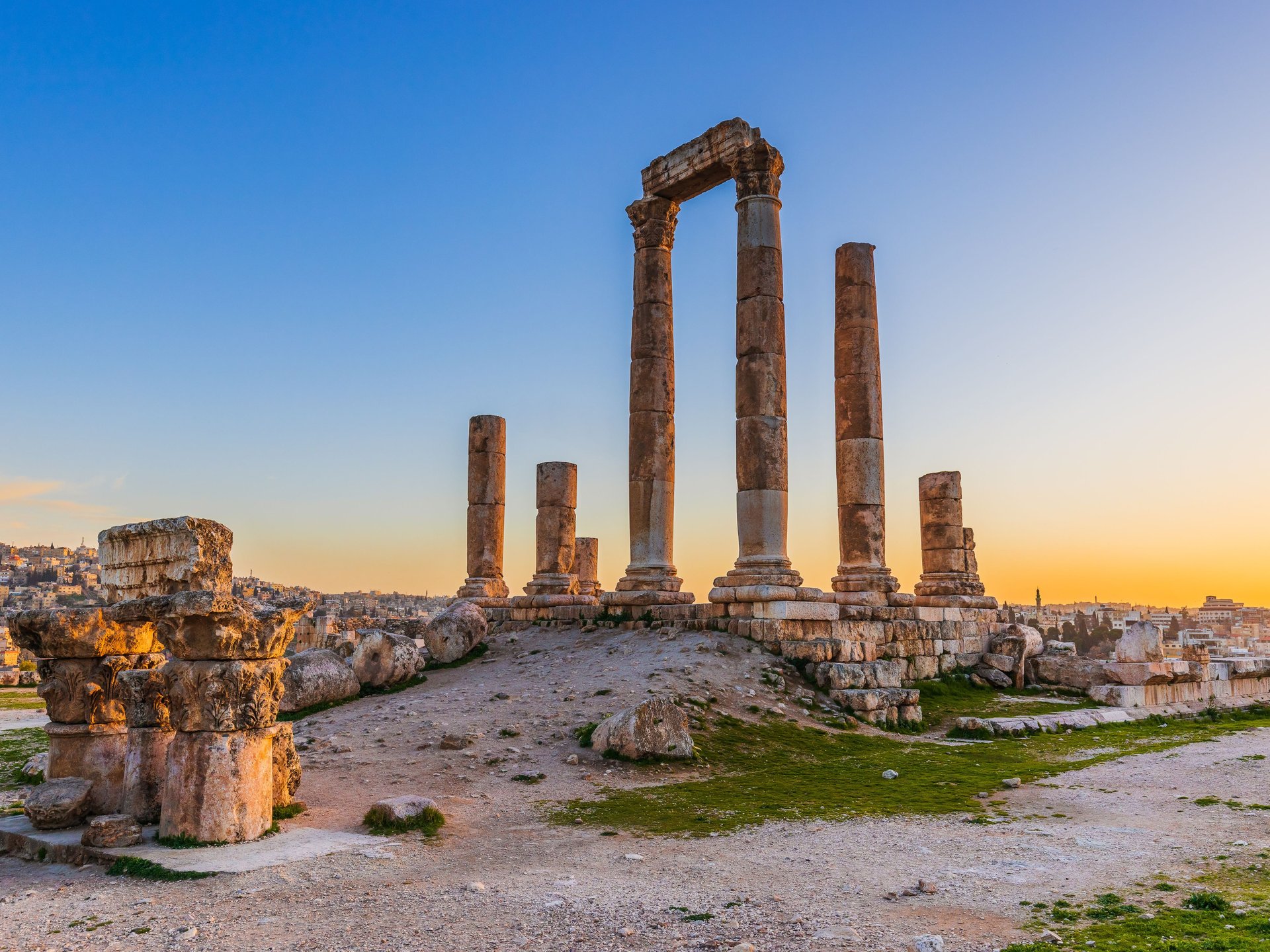 La citadelle d'Amman - TraceDirecte