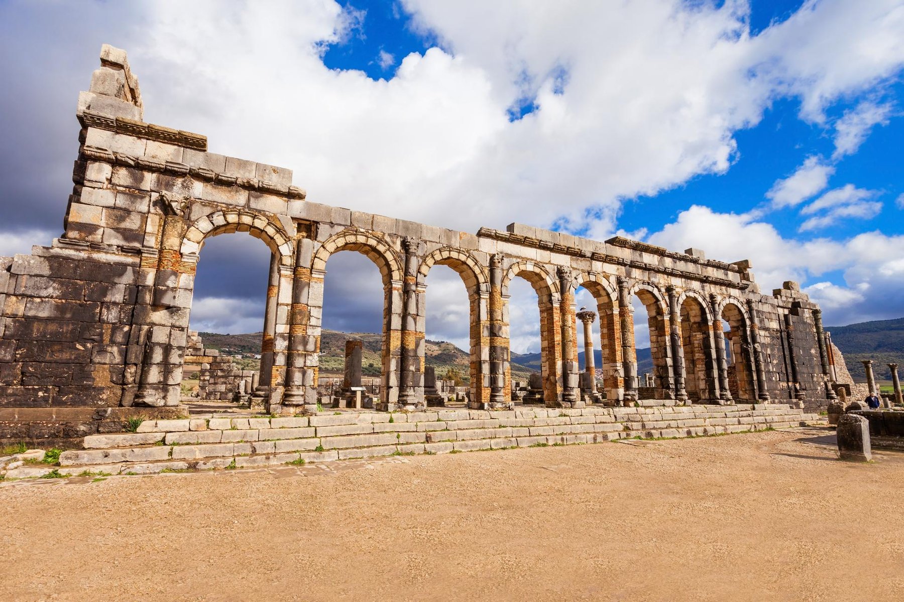 Cité antique Volubilis Maroc