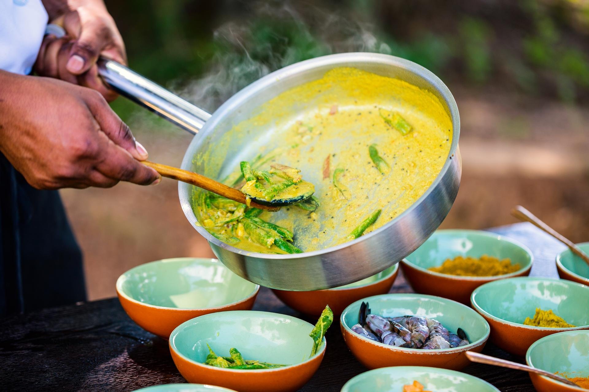 Cuisine curry Sri Lanka