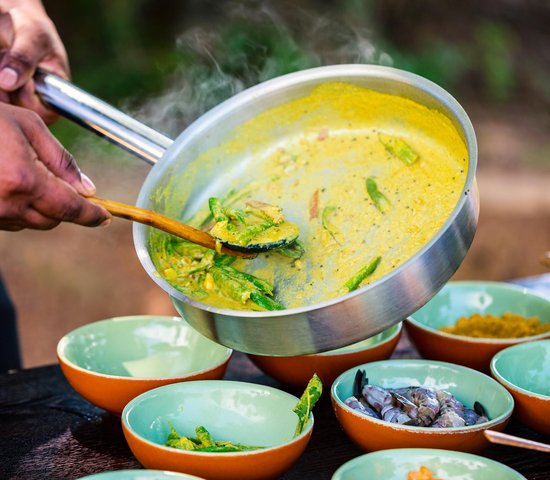 Cuisine curry Sri Lanka